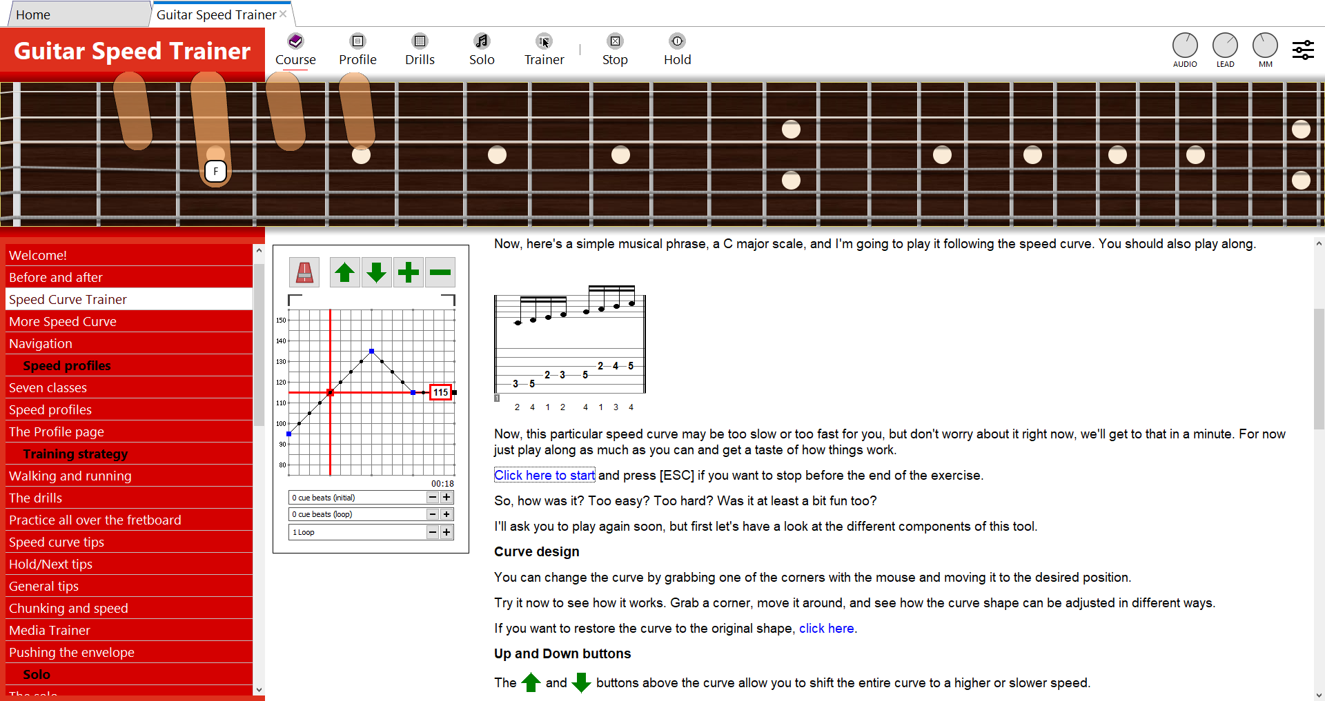 Home  Guitar Curves